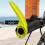 (Fluorescent Yellow) Mountain Bike Handlebar Ends Handle Replacement Adjustable Angles Bicycles Handlebar Bar Ends Cycling Accessories  Red 4