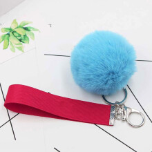 30 bunte, flauschige Plüsch-Pompons für DIY-Kleidung, Mützen und Accessoires, Hellrosa, Dunkelblau, Hellgrün
