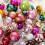 Ensemble de boules en mousse et d'étoiles pour sapin de Noël 4