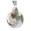 Feather Ball Ornament Clear 8 cm 2