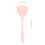 Pink scoop shovel slotted spoon spatula set 3