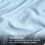 Bare Home pillowcase set light blue standard 4 count 2