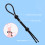 (Black 3 piece set) Lockable Cock Ring for Couples - 50 chars 3