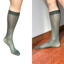 Elegante kledingsokken voor professionele mannen, naadloze-Wit