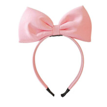 (light pink) Headband big bow hair accessories valentines day gift