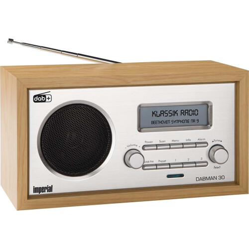 DABMAN 30 Radio DAB+ / FM Bois 2