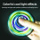 (Blue)Magnetic Hover Spinner With Flying Spin For Entertainment Enhancement Calmness 3