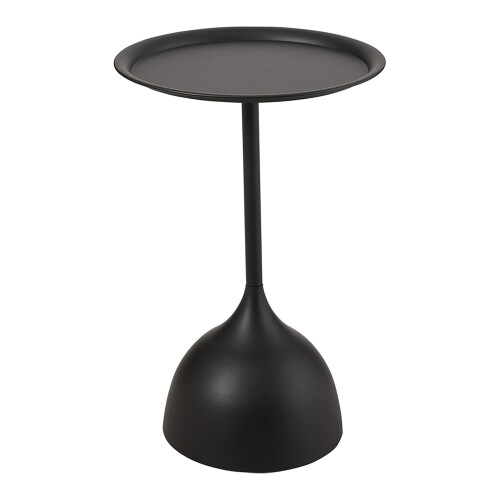 Living And Home Modern Small Round Metal Side Table 2