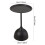 Living And Home Modern Small Round Metal Side Table 5