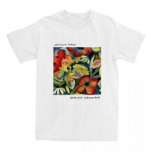 (S, white) Songs and Instrumentals Tshirts Singer Adrianne Lenker Print T-shirt Short Sleeve Cotton Soft T Shirts Women Men Tees Summer Tops
