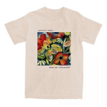 (M, sand) Songs and Instrumentals Tshirts Singer Adrianne Lenker Print T-shirt Short Sleeve Cotton Soft T Shirts Women Men Tees Summer Tops