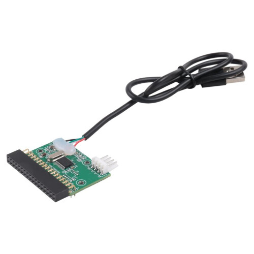 Conector de Unidade de Disquete de 1,44 MB 3,5 Polegadas 34 PIN 34P para Adaptador de Cabo USB PCB Board PC USB para Disquete U Disco para Disquete 2