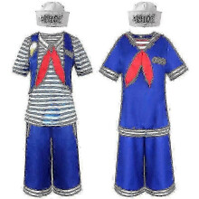 (Female, S) Stranger Cosplay Robin Scoops Ahoy Adult Halloween Carnival Party Suit Costume With Steve Harrington's Style