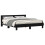 VidaXL vidaXL Bed Frame with LED Black Oak 200 x 200 cm Engineered Wood 2