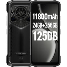 (Silver) DOOGEE Blade 20 Pro Rugged Smartphone,11800mAh,6.6" HD, 24(6+18)GB 256GB