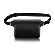 Wasserdichte Hüfttasche / Handytasche schwarz