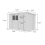 10 x 6 Pent Shed Tanalised (Double Door, No Windows) 4