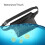 Wasserdichte Hüfttasche / Handytasche schwarz 2