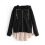 (S) Women's Clothing Loose Zip Patchwork 2