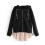 (S) Women's Clothing Loose Zip Patchwork 1