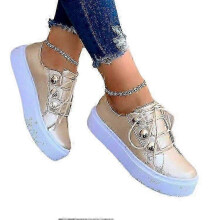 (EU39, White) Women's Casual Shoes Women's Shoes Women's Thick Soled Women's Shoes Elevated Shoes