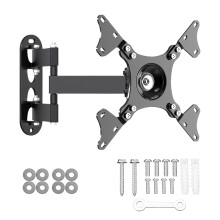 Supports muraux robustes pour moniteur TV,-Noir 10 à 32 pouces