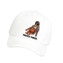 Chapeau de Baseball Punch Monkey Ă la mode, chapeau de-Blanc