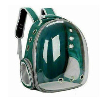 (Green) Pet Cat Dog Backpack Great Puppy Carrier Bags Space Capsule