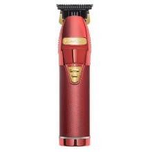 (red) Professional Hair Clipper Beard Trimmer For Men Barber 0.1mm Baldhead Clippers Hair Cutting Machine Hair Cut T Blade Trimmer