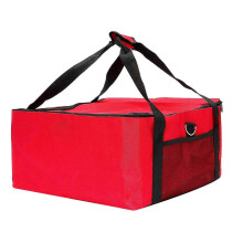 Pizza Bag Extra Large Thermal Insulation Winter Meal Delivery Free Red Pizza