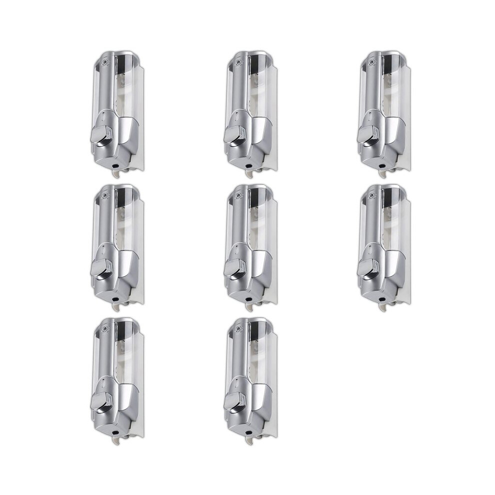8X Soap Dispenser, Hand Dispenser Wall Mounted, Hand Gel Dispenser Manual 350Ml, Shower Gel, Shampoo Dispensers 6033360329935