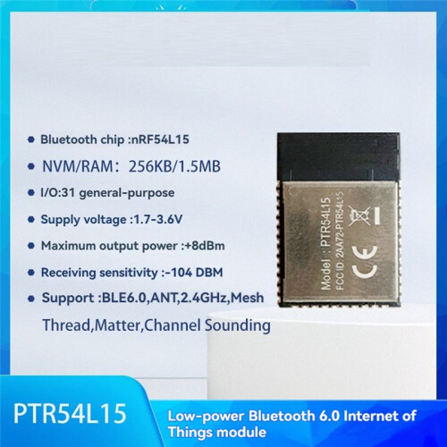 NRF54L15 Module Multi Core Processor High Performance Low Power  6.0 IoT NRF54L15 Module 1