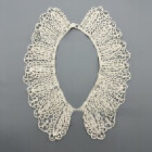 (Apricot Base)Décoratif mode coton dentelle col déco pour poupée adulte style saisonnier