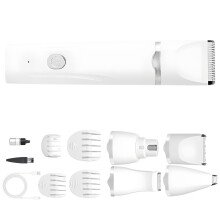 Two Choice Electric Pet hair Cutter With durability Cell-Silver