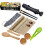 (Black) Sushi Making Kit, 13 in 1 Sushi Bazooka Roller Kit with Bamboo Mat, Bazooka Roller 1
