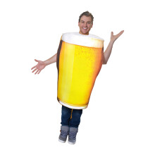 Unieke biermok-thema-outfit voor cosplayevenementen,