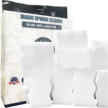 Spugne Magiche Set 75x Spugna Magica Pulisci Sporca Dura 20mm Ergonomica — spugna melamminica, spugna cucina