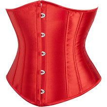SZIVYSHI Corsetto Snellente Modellante Vita Sottile Raso Rosso Rosso S — intimo modellante, corsetto sottoseno