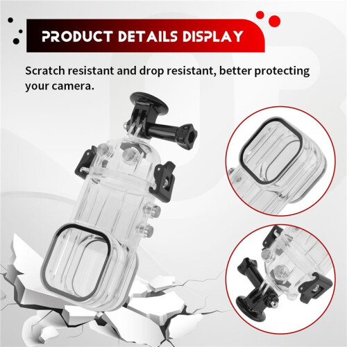 For Insta 360 X3 Waterproof Case Action Camera Accessories Diving Case 50 Meter Panoramic Camera Protective Case