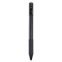 Geometrische Metalen Kreukelpen Fidget, Stressverlichtende Metalen Vormverschuivende Schakelpen, 0,5 mm Intrekbare Gelpen, Zwart
