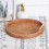 (L) GP23 Braided Sweet Vegetable Fruit Snack Storage Tray Basket 1