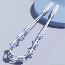 (Sky Blue) Shoulder Neck&Back Dredging Meridian Manual Roller Massager