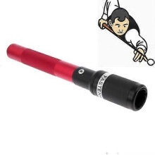 (Red) Pool Eight Ball Pole Extender Snooker Cue Sleeve Extender Billiard Accessories