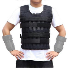 (3kg Vest) Weight-Bearing Vest Leg And Arm Weight-Bearing Straps Fitness Training Weighting Equipment