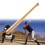 (54cm) Heavy-Duty Solid Wood Baseball Bat 1