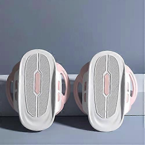 (1 Pair, Pink) Split Double-Bearing Twisting Disc