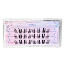 (Three Row) Faux Cils Oeil de Renard Volume Naturel