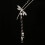 (B) Bouton Dragonne Vintage avec Pompon 1