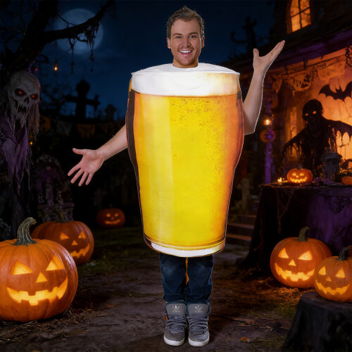 Practical Polyester Beer Cup Cosplay Costume Ideal For Theater 2