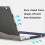 (Brown) PU Leather Laptop Protective Sleeve For Microsoft Surface Book 2 15 inches 5